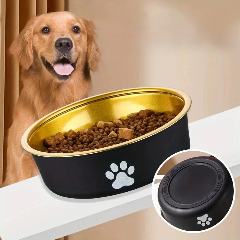 Anti-Slip Stainless Steel Dog Bowls