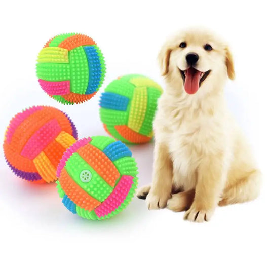 LAMGOOL Glowing LED Ball Dog Toy