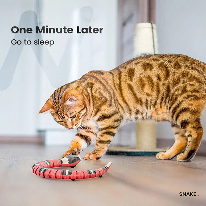 Interactive Smart Snake Cat Toy