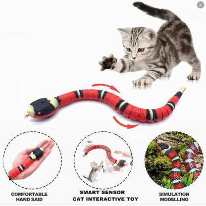 Interactive Smart Snake Cat Toy