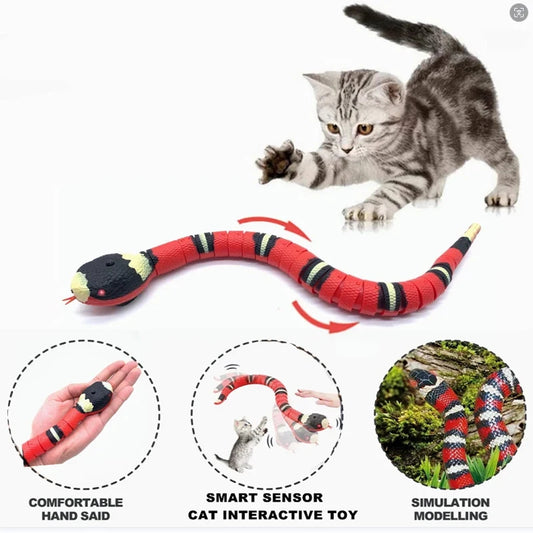Interactive Smart Snake Cat Toy