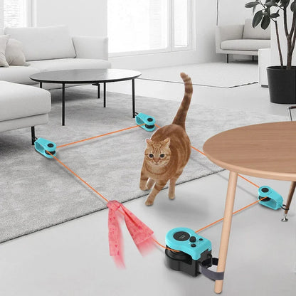Interactive Cat Running Wheel
