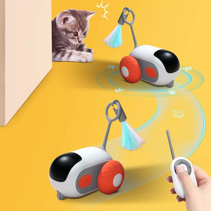 Smart Cat Toy 2-in-1 Moving Car