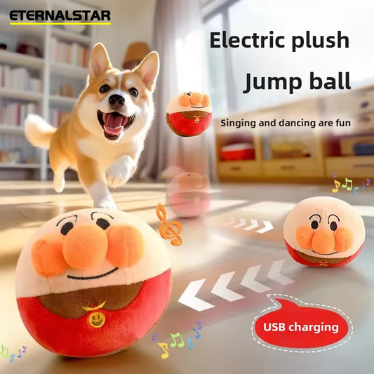 Interactive Electric Plush Jumping Ball