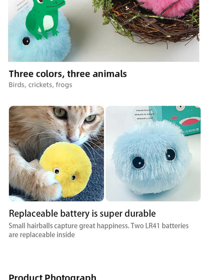 Interactive Smart Cat Toy Ball