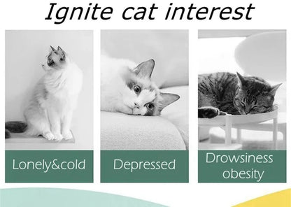 Funny Interactive Cat Launch Disc Toy