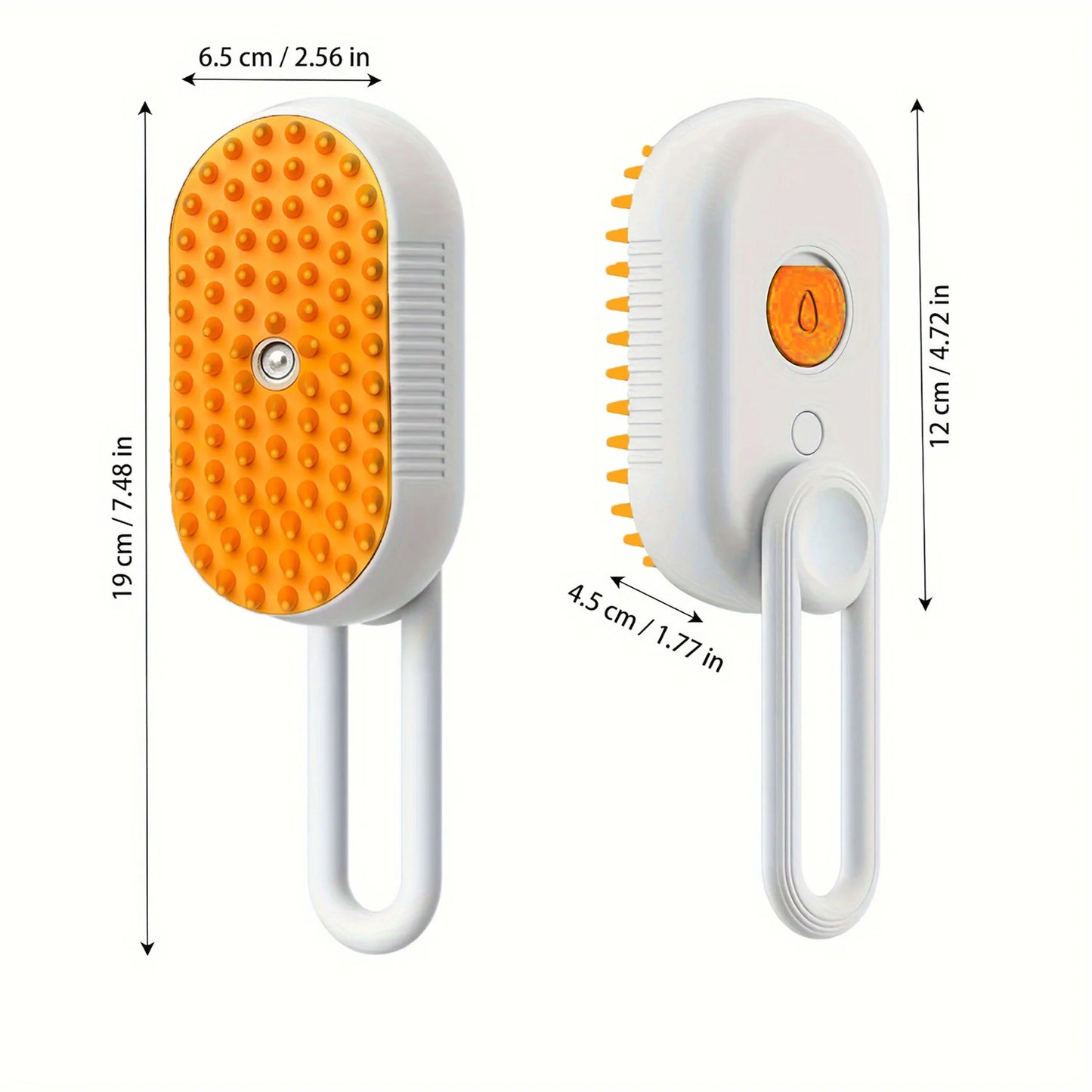 Electric Pet Steam Brush