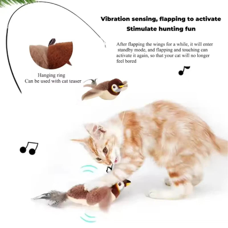 Hot Simulated Bird Cat Toy