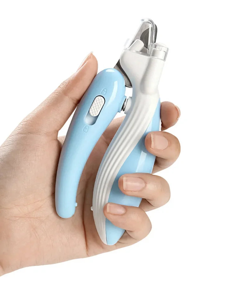Professional Pet Nail Clippers with LED Light