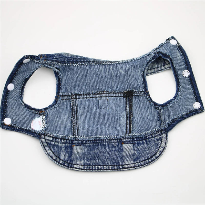 Towable Denim Dog Jacket