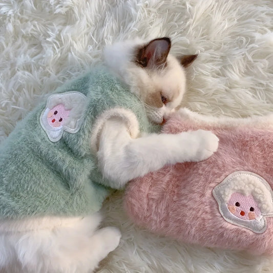 Warm Kitten Winter Vest