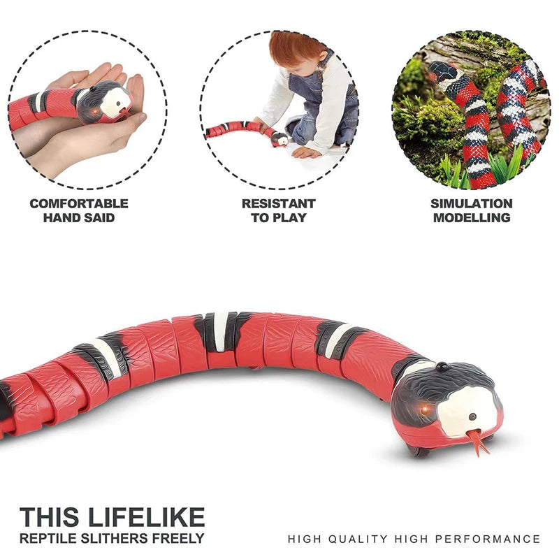 Interactive Smart Snake Cat Toy
