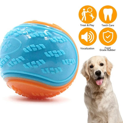 6Pcs Squeaky Balls Dog Toy Set