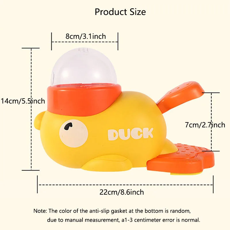 Little Yellow Duck Interactive Puzzle Pet Feeder