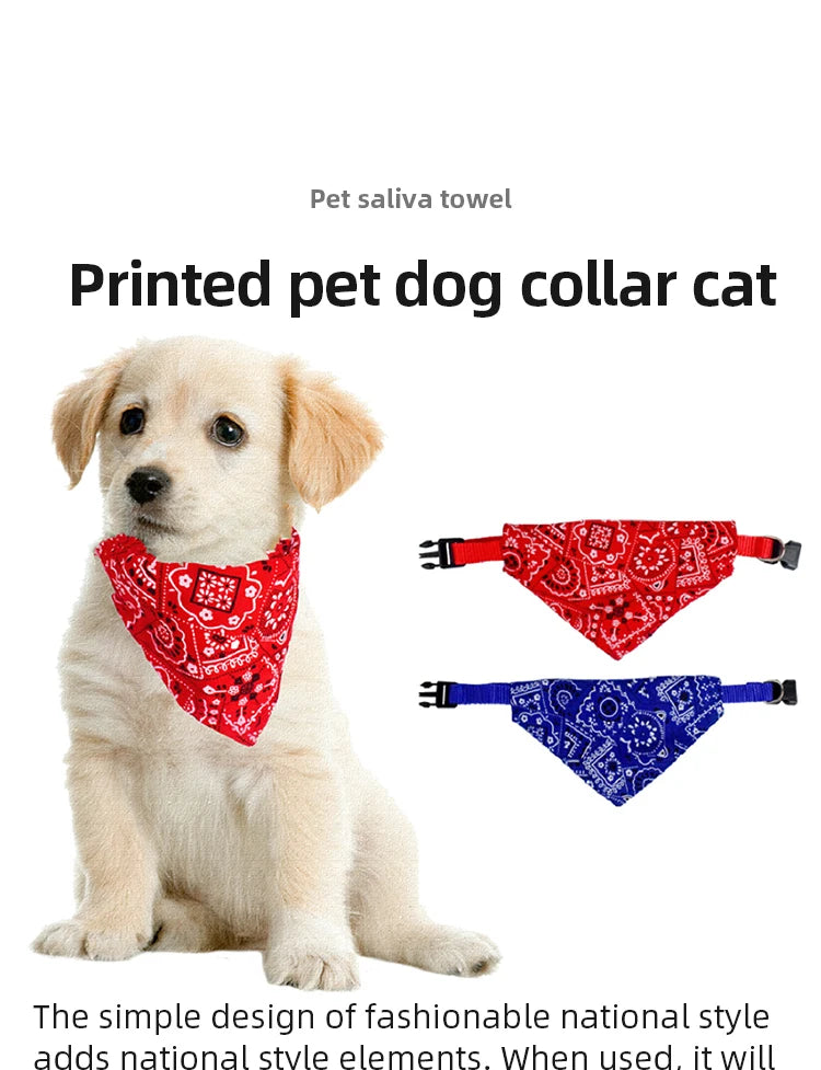 Adorable Adjustable Pet Bibs