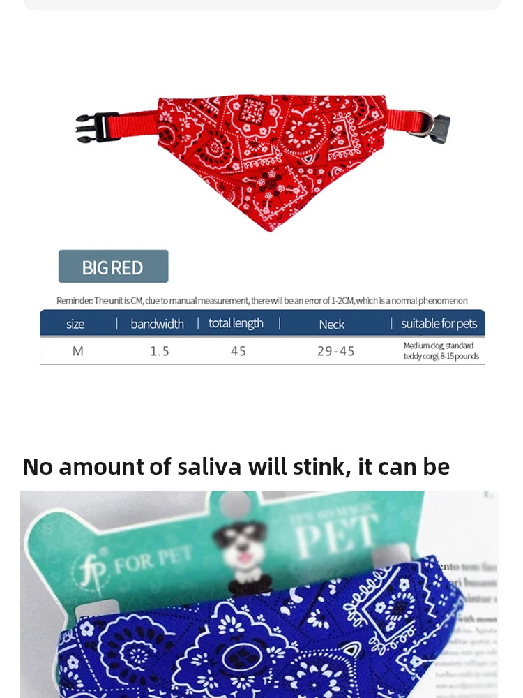 Adorable Adjustable Pet Bibs