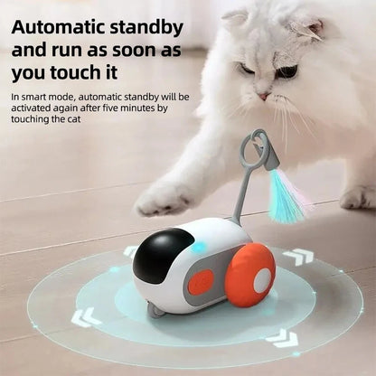 Smart Cat Toy 2-in-1 Moving Car