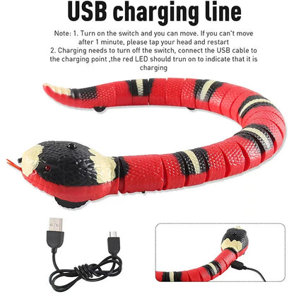 Interactive Smart Snake Cat Toy
