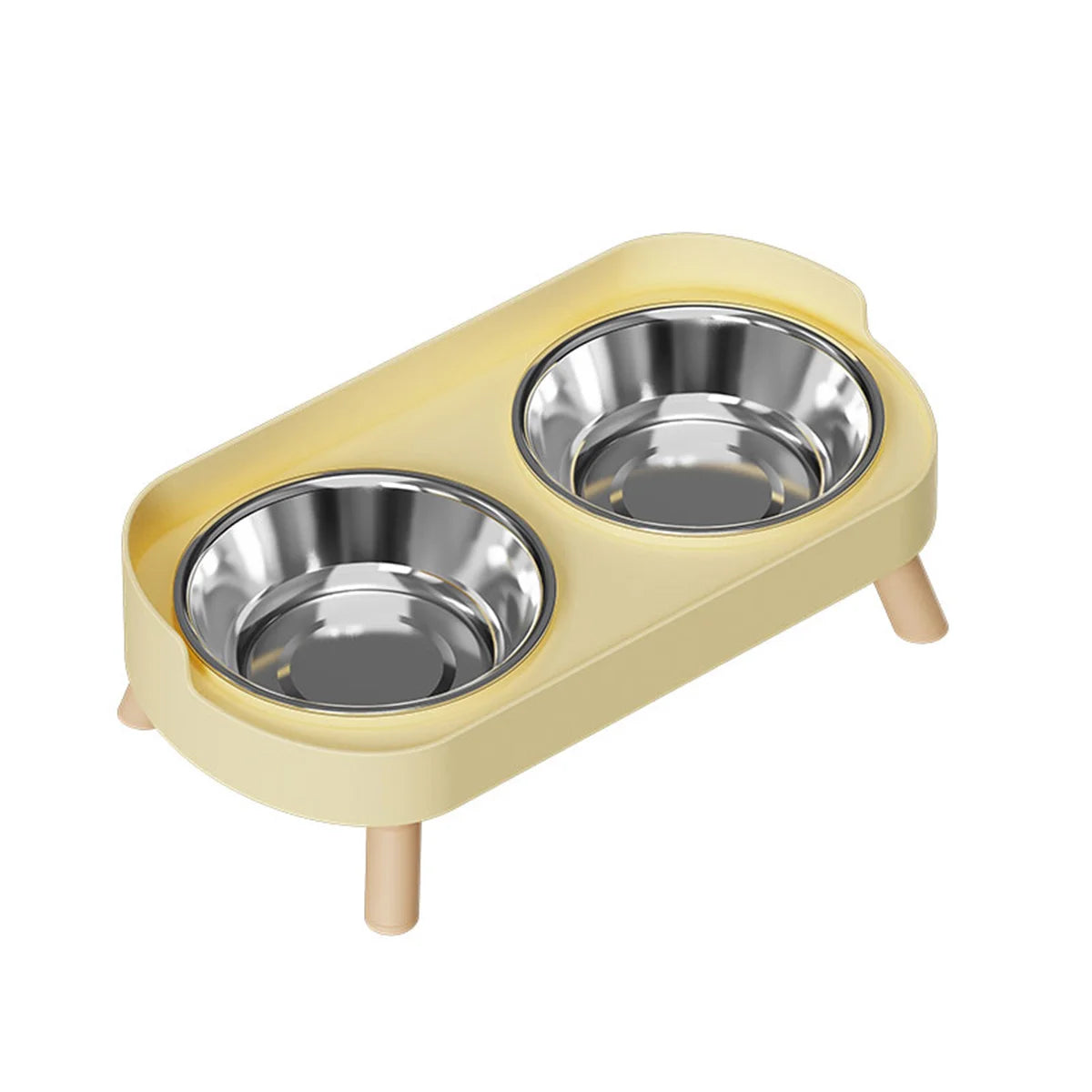 Colorful Dopamine Pet Double Bowl