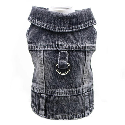 Towable Denim Dog Jacket