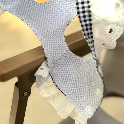 Lace Plaid Dog Vest
