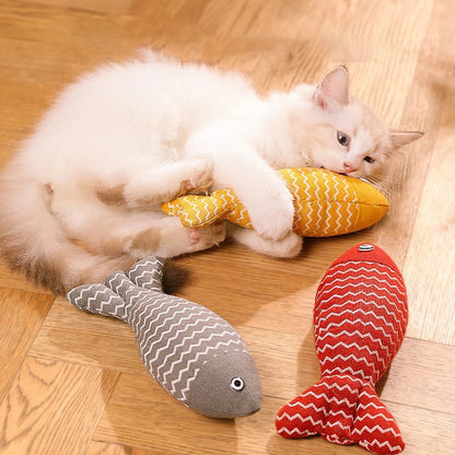 Catnip Fish Kicker Toy