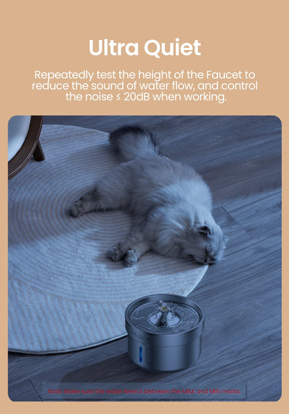 ROJECO Stainless Steel Pet Drinking Fountain