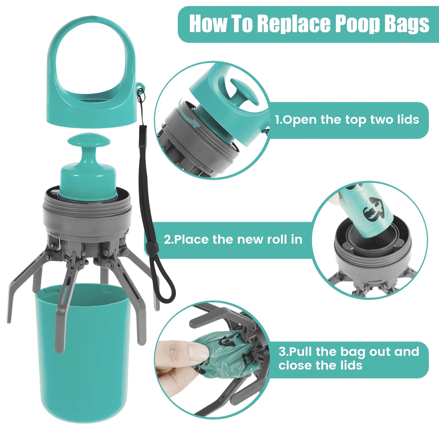 Portable Dog Waste Cleaner