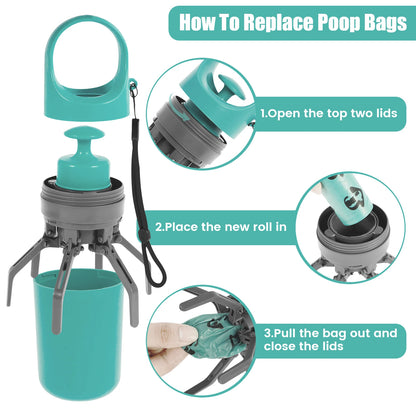 Portable Dog Waste Cleaner