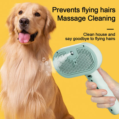 Steam Dog Grooming Brush