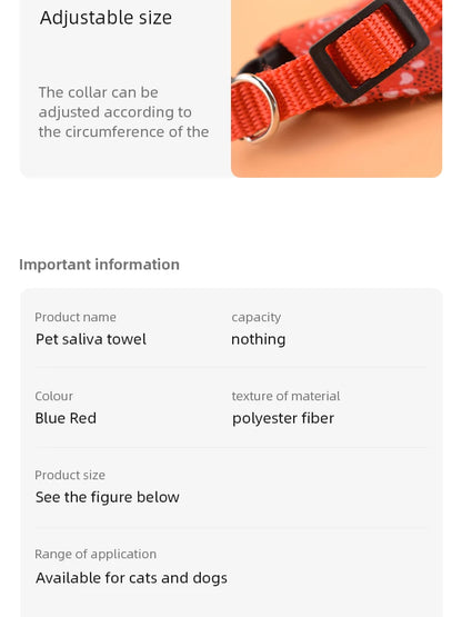 Adorable Adjustable Pet Bibs