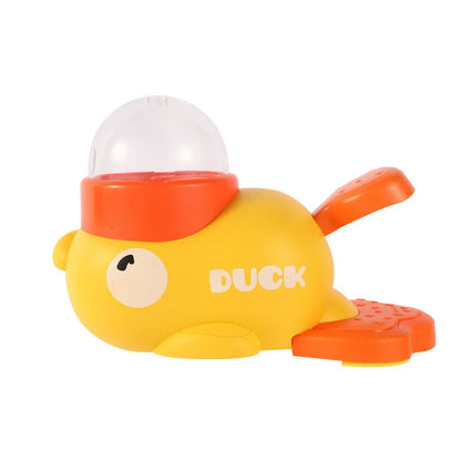 Little Yellow Duck Interactive Puzzle Pet Feeder