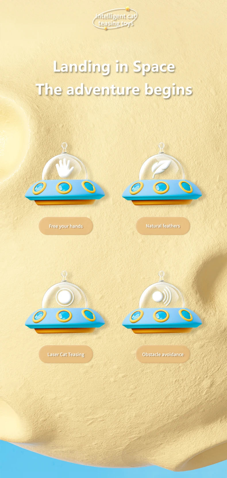 Smart Teaser Cat Toy