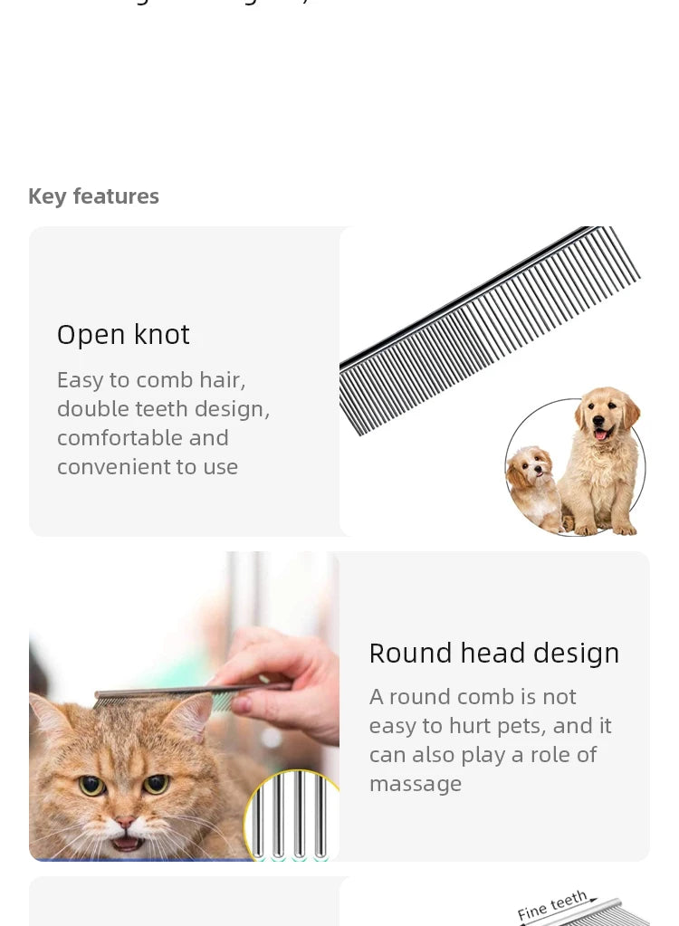 Pet Hair Removal Comb