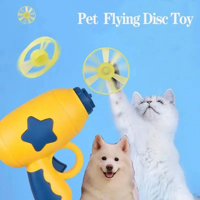 Funny Interactive Cat Launch Disc Toy