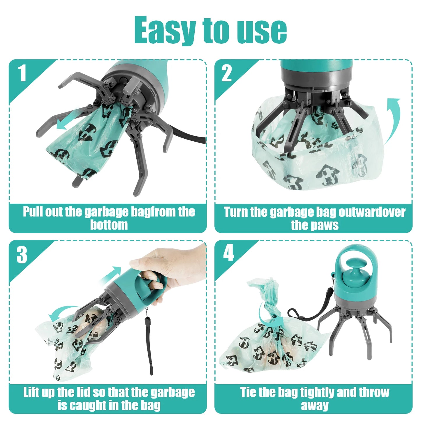 Portable Dog Waste Cleaner