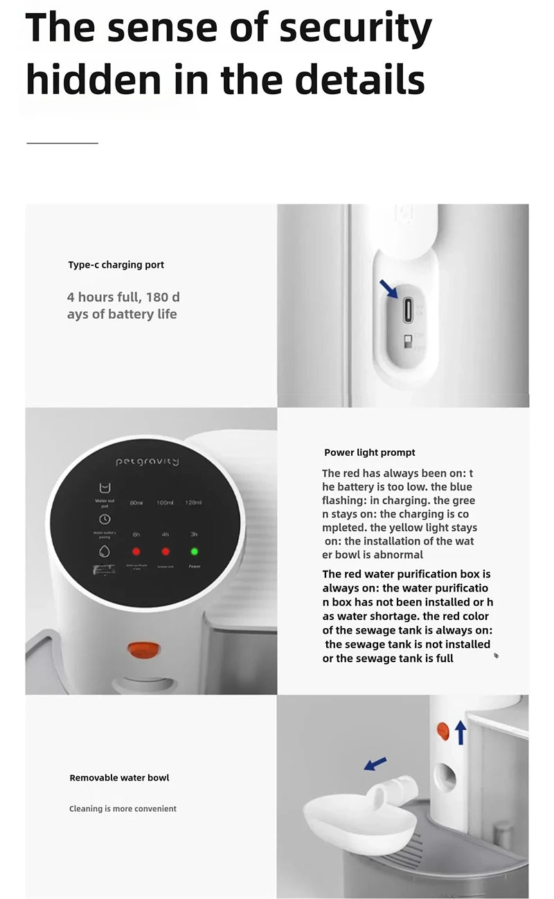 Automatic Cat Water Fountain