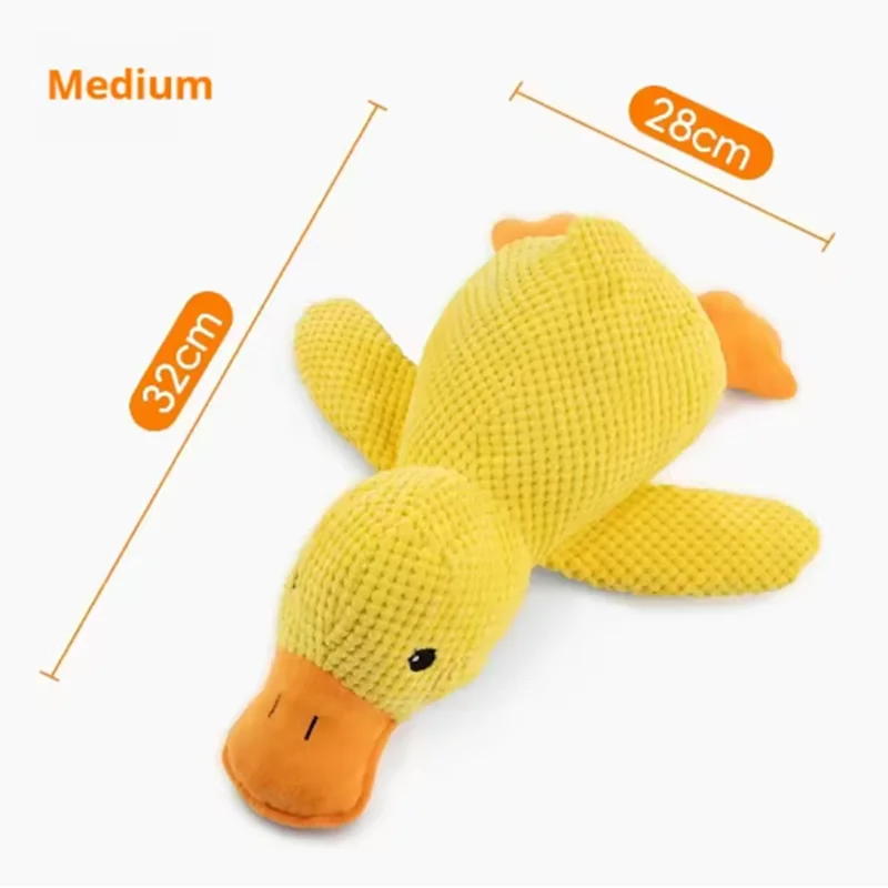 Stomping Duck Plush Dog Toy