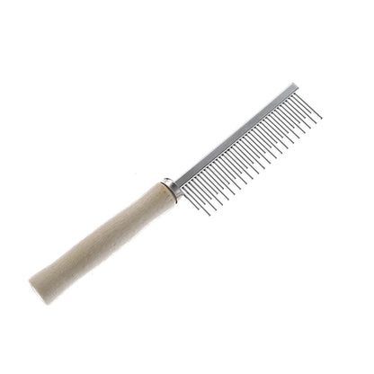 Wooden Pet Grooming Comb