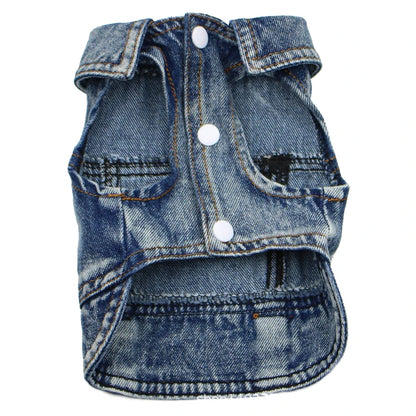 Towable Denim Dog Jacket