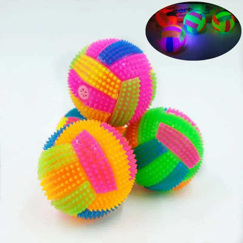 LAMGOOL Glowing LED Ball Dog Toy