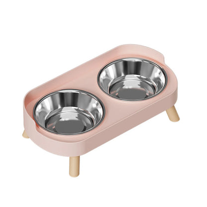 Colorful Dopamine Pet Double Bowl