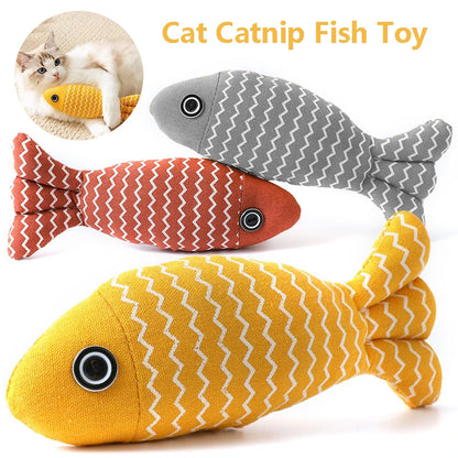 Catnip Fish Kicker Toy