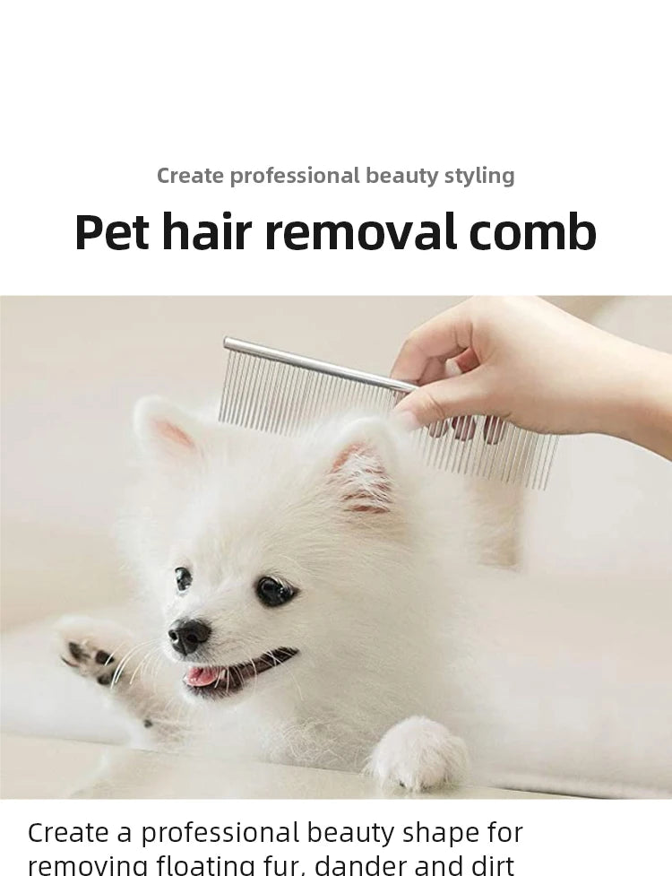 Pet Hair Removal Comb
