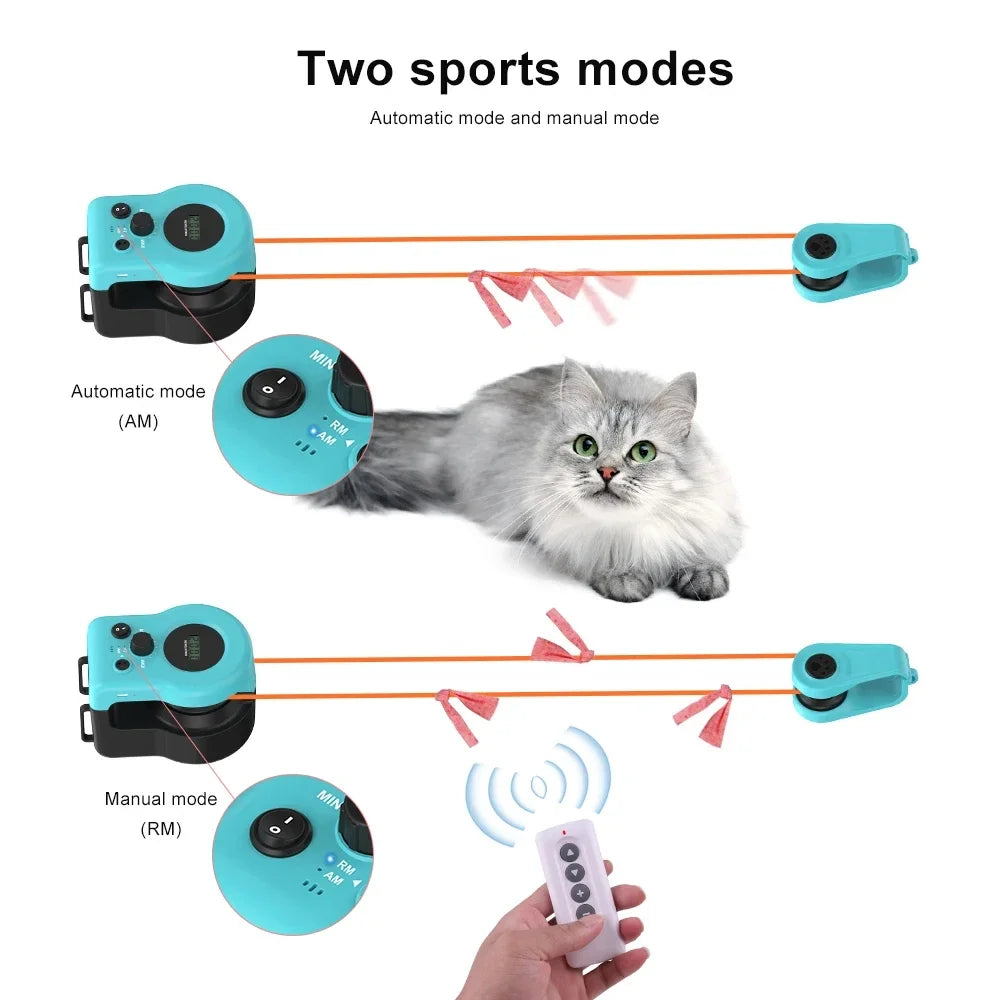 Interactive Cat Running Wheel