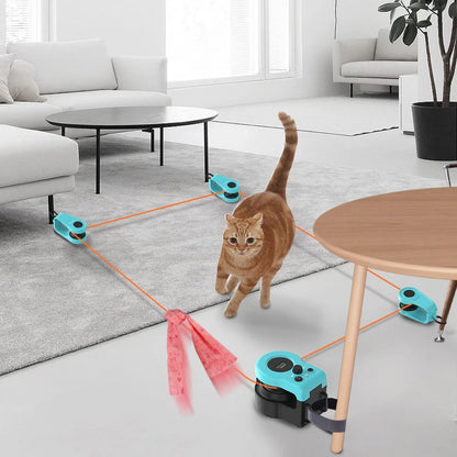Interactive Cat Toy Wheel Exerciser