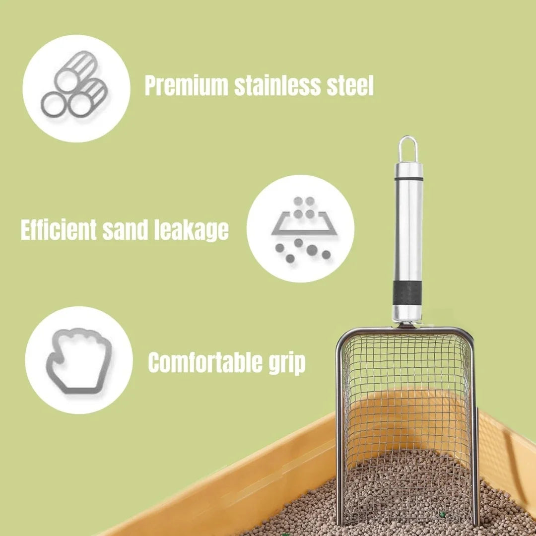 Metal Cat Litter Scoop