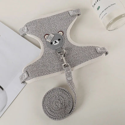 Rabbit Harness Leash Set