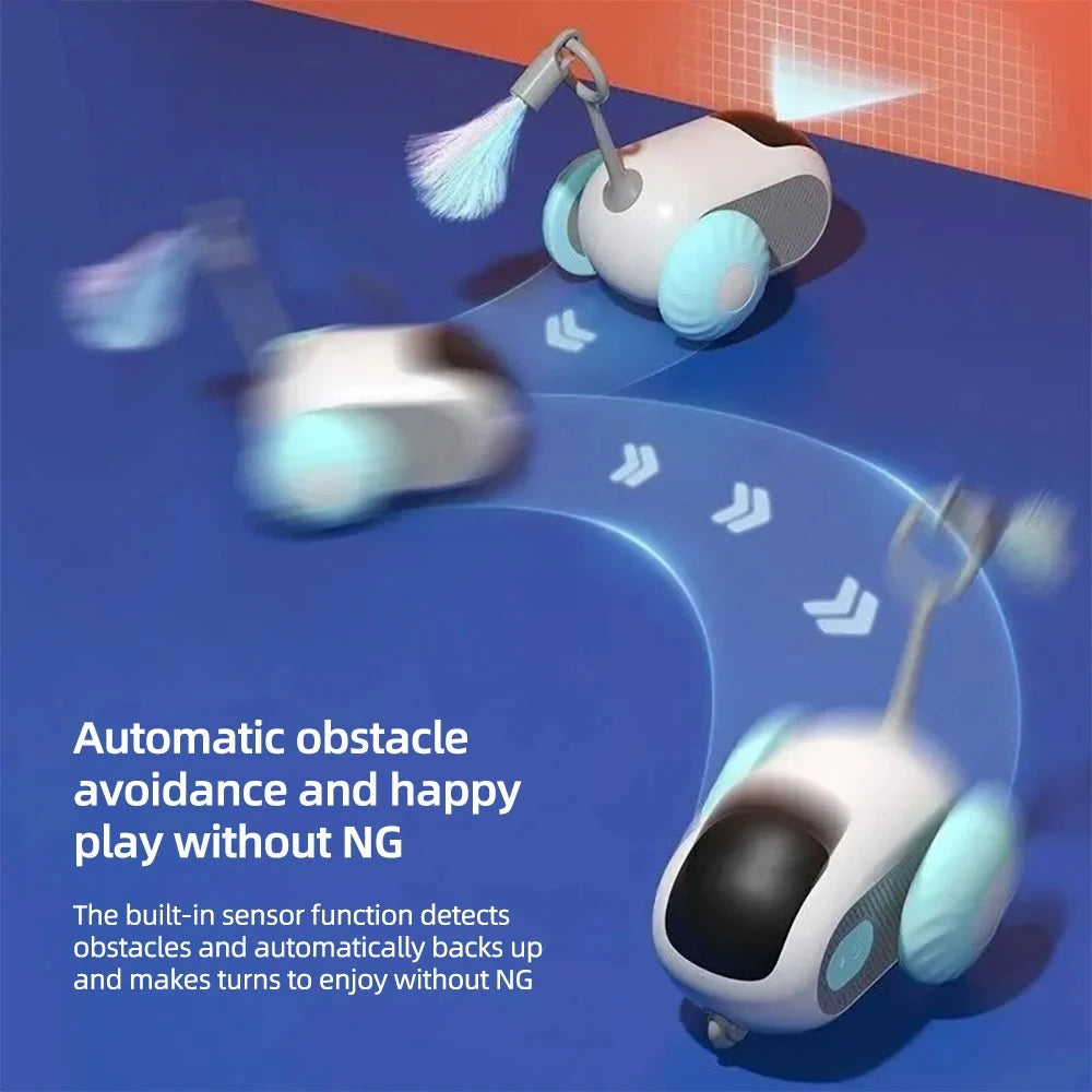 Smart Cat Toy 2-in-1 Moving Car