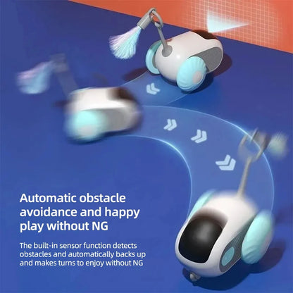 Smart Cat Toy 2-in-1 Moving Car